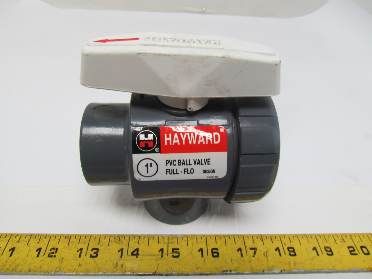 Hayward TW10100S 1" PVC SOC 3Way Ball Valve GlueIn eBay