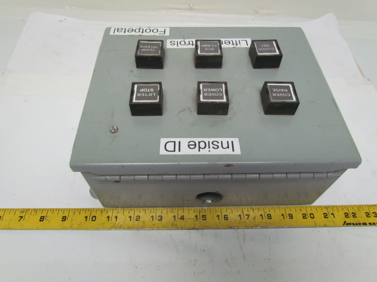 Hoffman Pushbutton Enclosure Box 6Switch 800E3X01 Wall Mount 8x10x4" Type 12 eBay