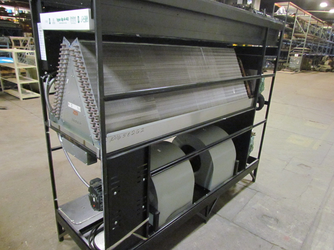 Liebert DH245AUAGEI Deluxe System 3 Chilled Water HVAC Chiller W/3 Fan