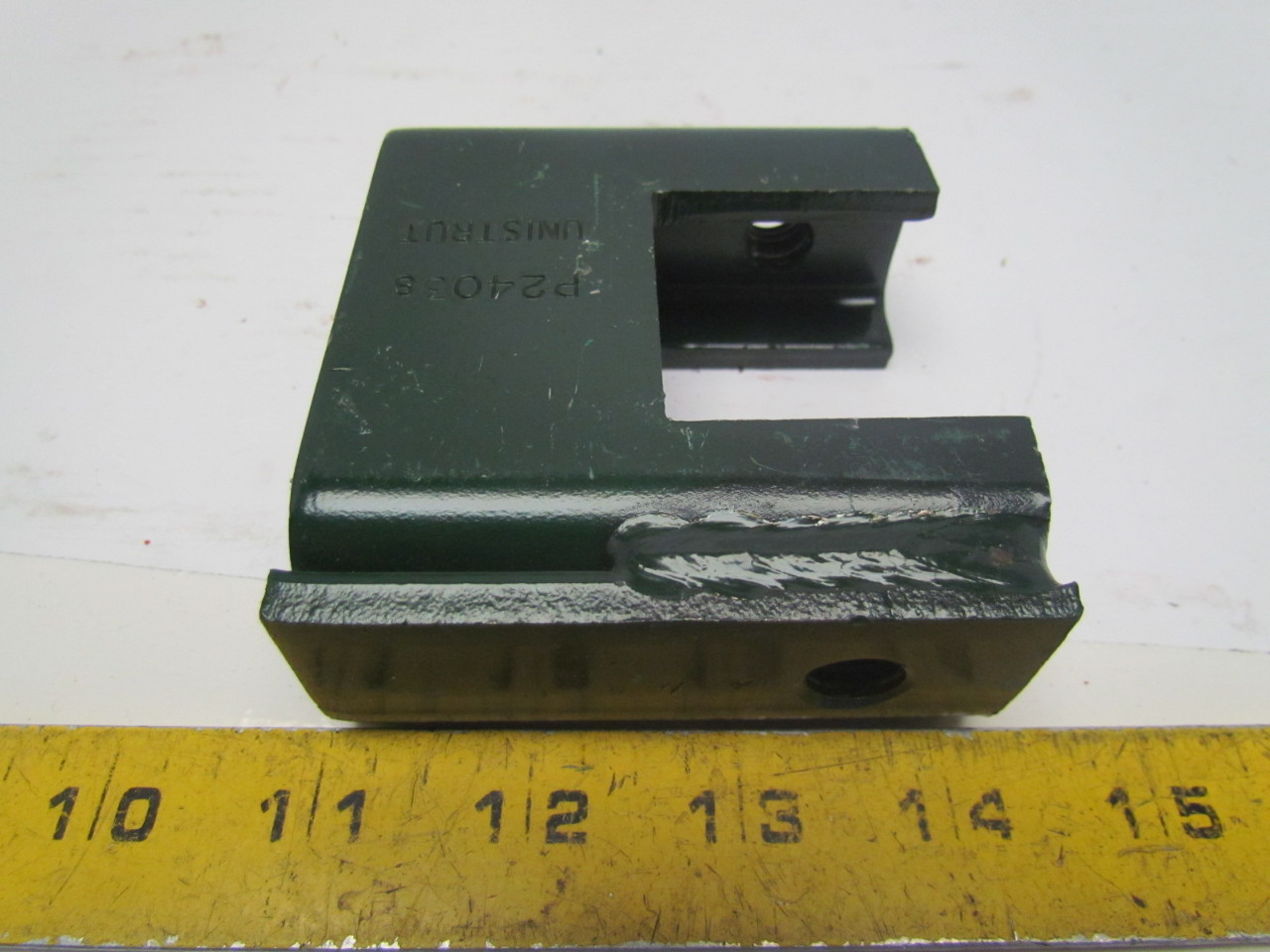 Unistrut p s green clamp lot of with bolts