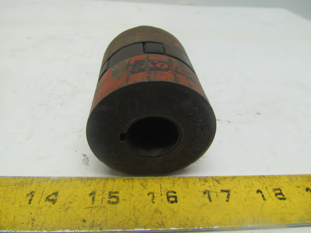 Lovejoy L095 Jaw Coupler w/Insert .875" 7/8" Shaft Bore eBay