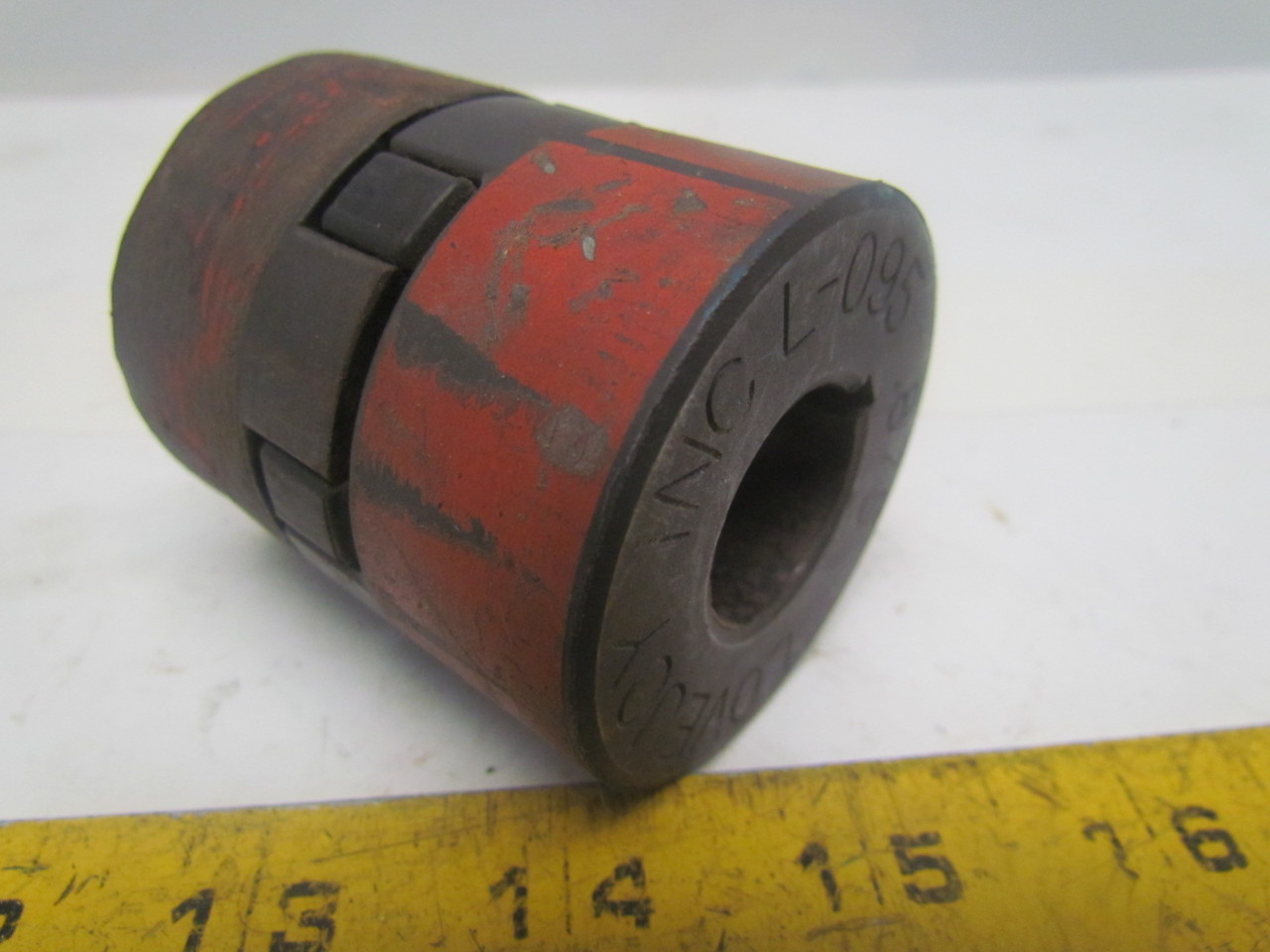 Lovejoy L095 Jaw Coupler w/Insert .875" 7/8" Shaft Bore eBay