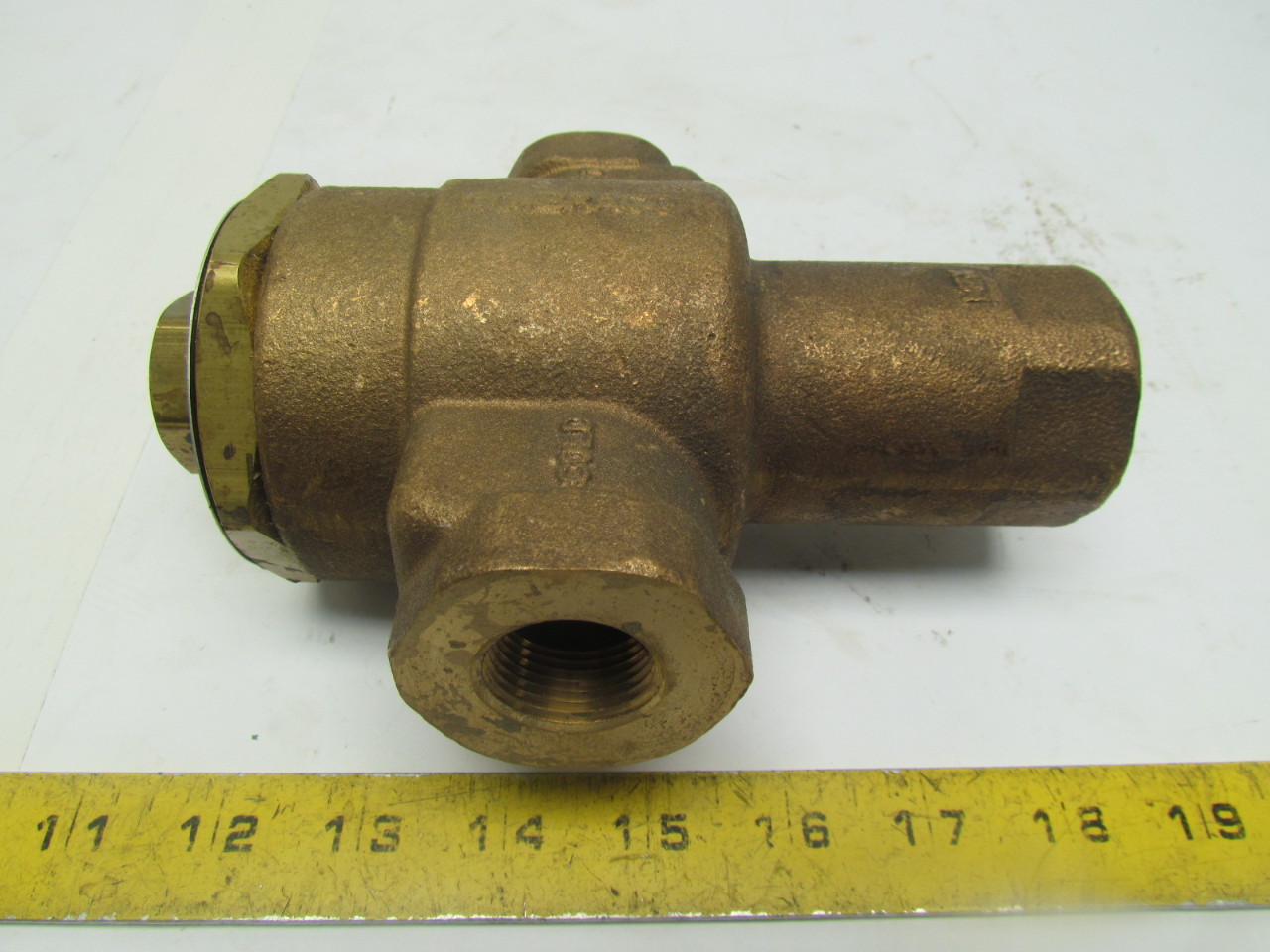 Conbraco Apollo 34C10401 Bronze Mixing Valve 3/4" NPT Thermostatic