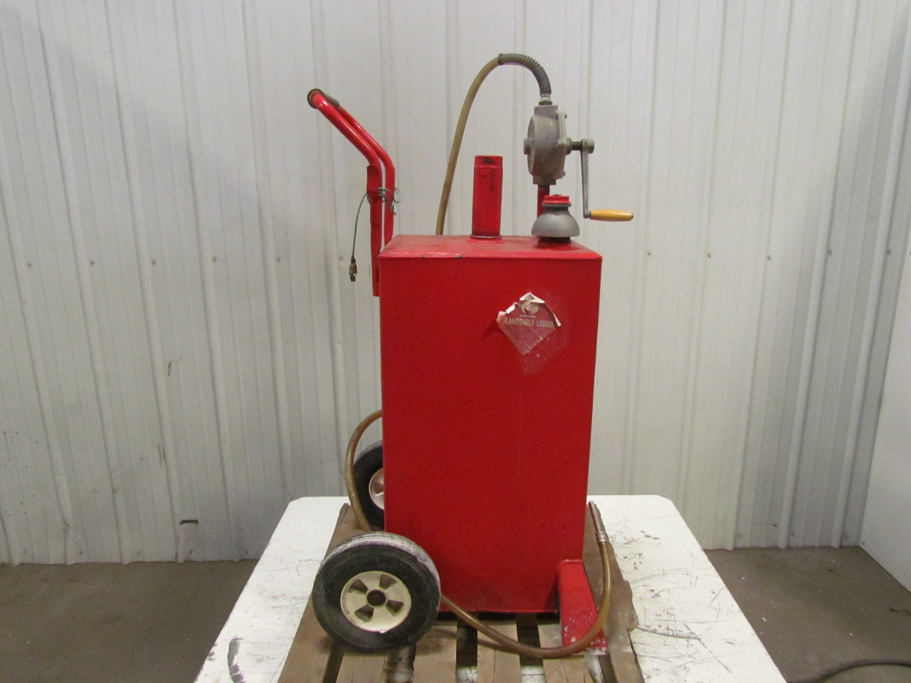 Goodall 53530 Gas Fuel Transfer & Storage Caddy Tank/w Ground wire