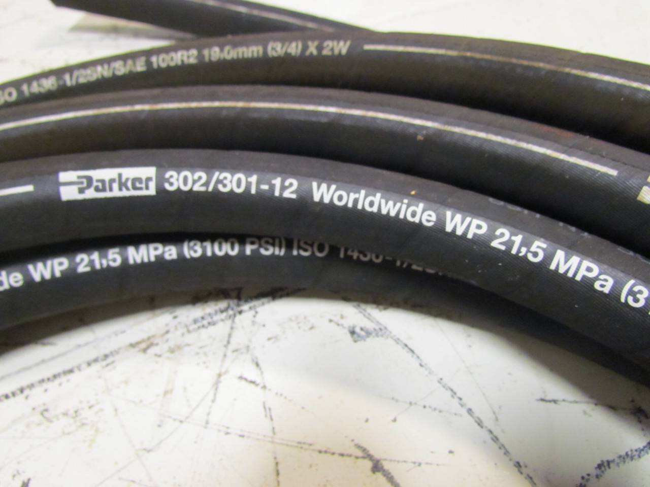 Parker 302/30112 3/4" ID Hydraulic Hose 3100psi 36'Long eBay