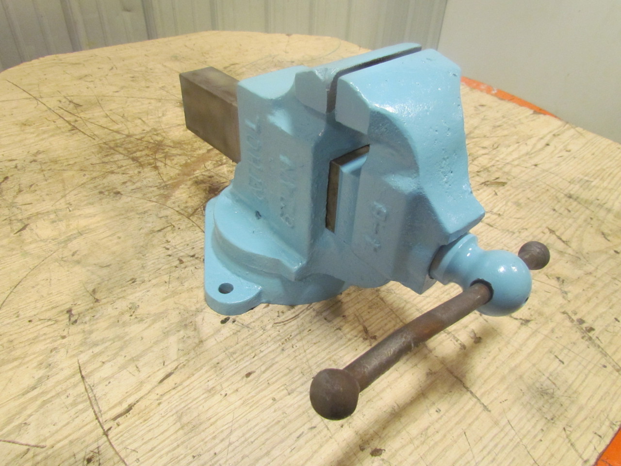 ATHOL 624N 4" Jaw Machinst Bench Vise Swivel Base Opens to 51/2" eBay