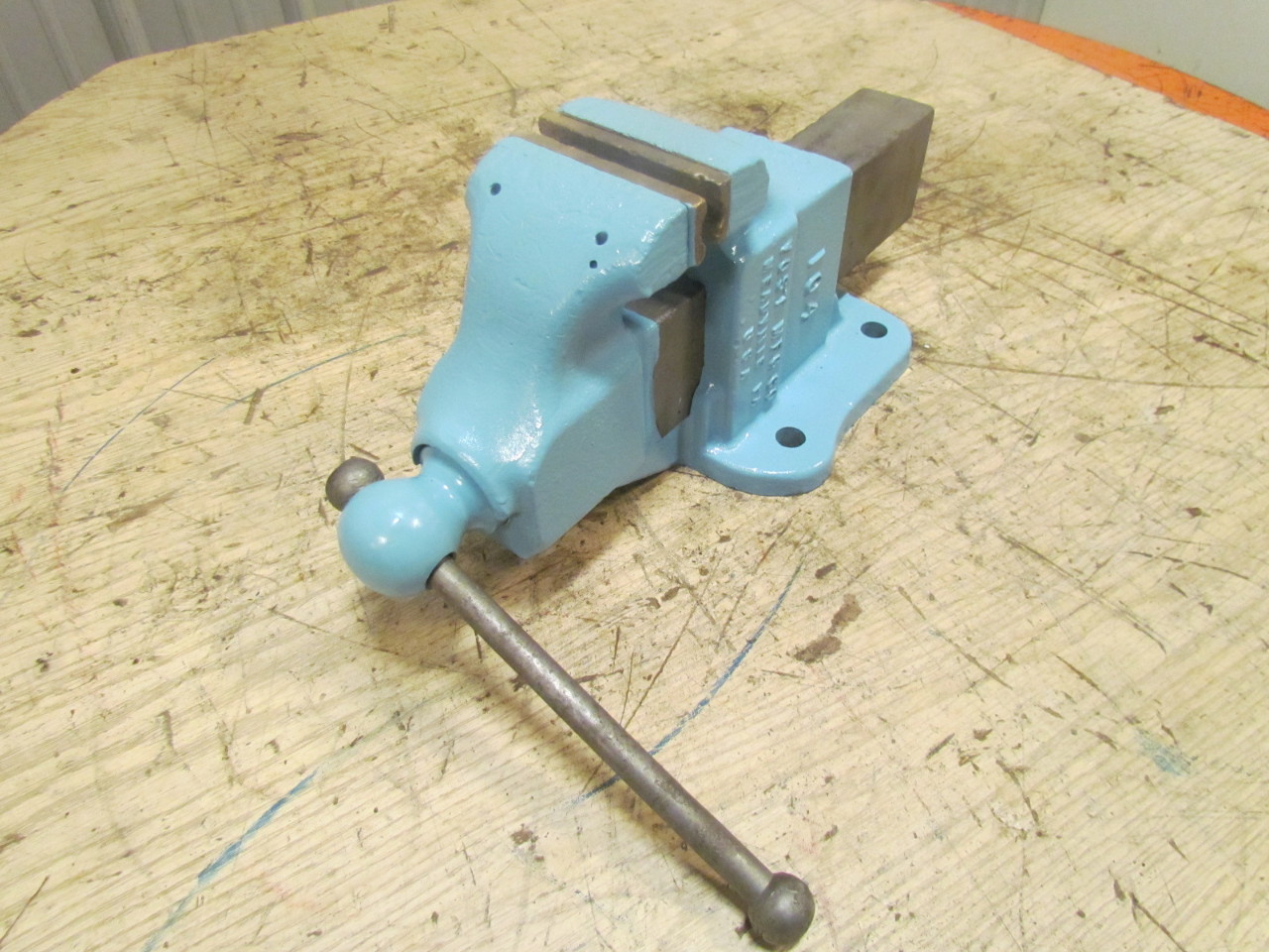 Yost Mfg. 104 4" Brass Jaw Machinist Vise Stationary Base Opens to 7" eBay