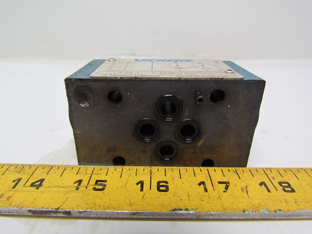 Vickers DGMPC-3-ABK-BAK-21 SystemStak Dual Pilot Operated Hydraulic Check Valve