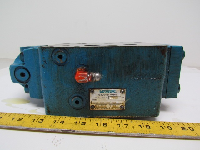 Vickers DGX-06-1F-60 Hydraulic Pressure Reducing Valve/Module 1000 PSI Max