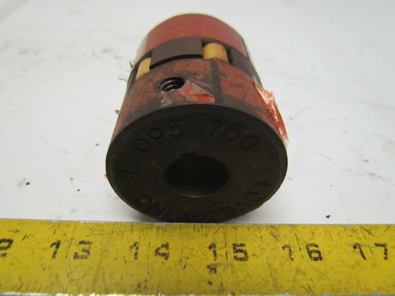 Lovejoy L095 3 Jaw Coupling 3/4" X 3/4" Bore W/Urethane Spyder W