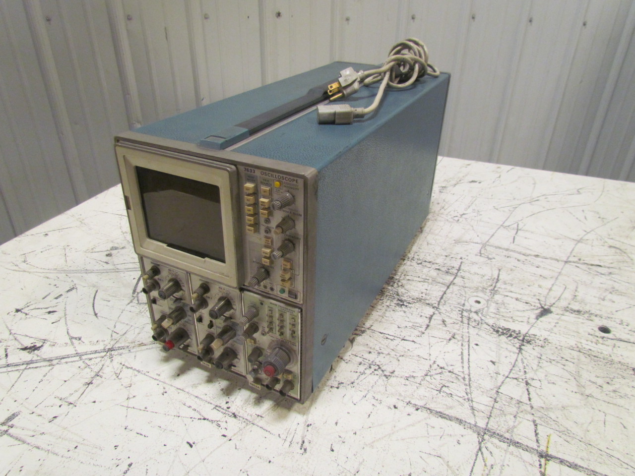 Tektronix 7633 Oscilloscope w/Plug-ins 7A18 7A26 7B53A | eBay