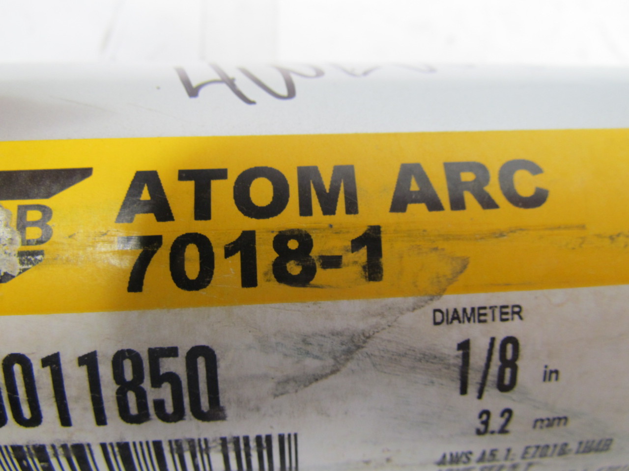 ESAB 70181 Carbon Steel Stick Electrode Welding Rod 1/8"X14" 10Lb