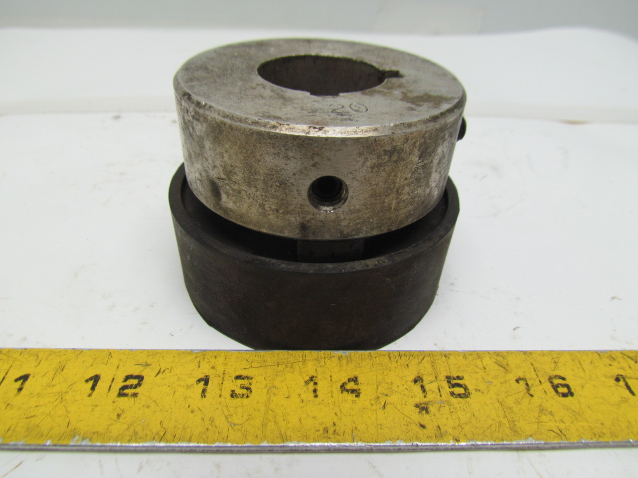 Hayes Mfg.Inc. 20 11/4 Bore. Jaw Coupling W/ Spider Aluminum eBay