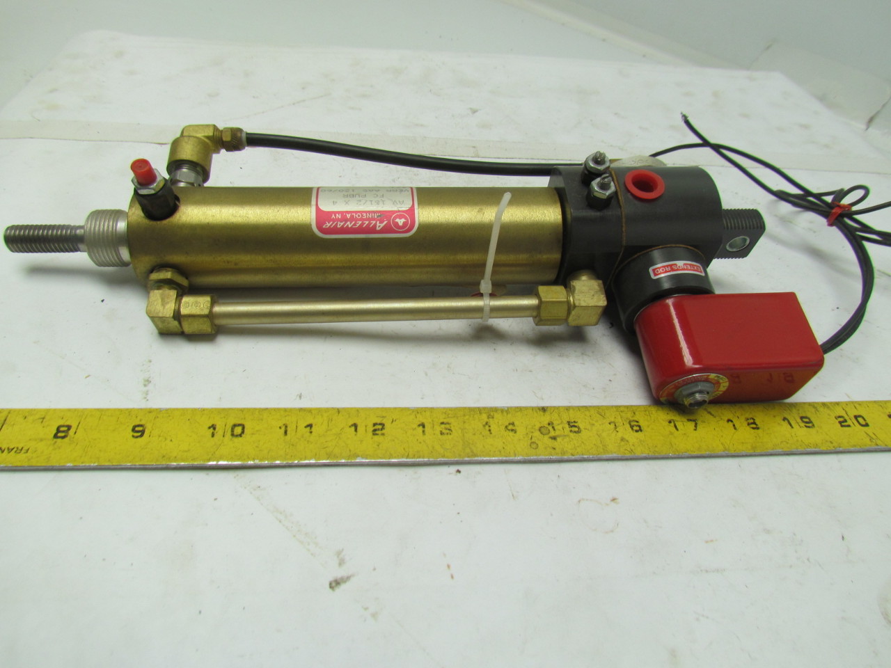 Allenair AV181/2X4FCPUBR Pneumatic Air Cylinder w/4 Way single