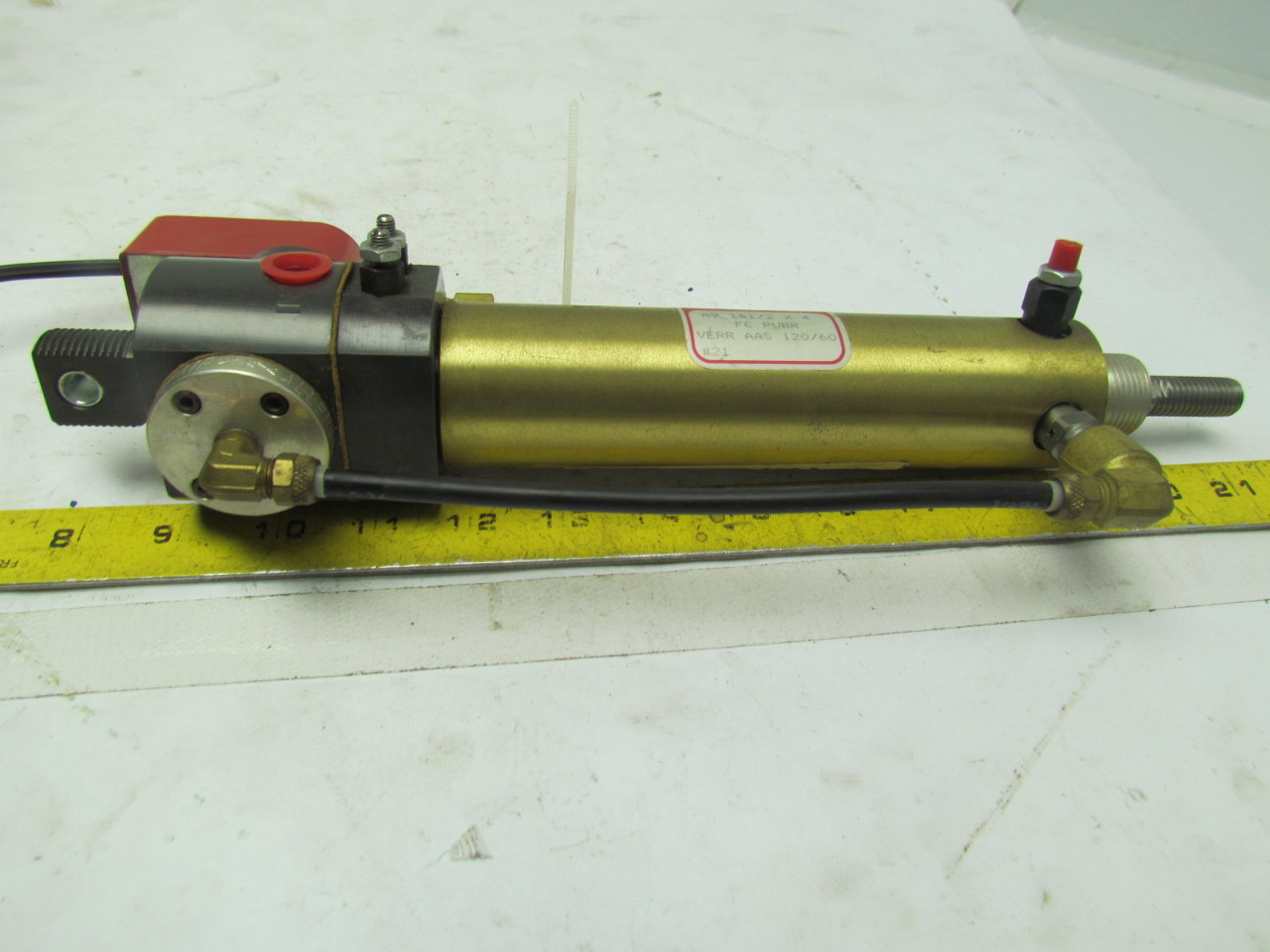 Allenair AV181/2X4FCPUBR Pneumatic Air Cylinder w/4 Way single