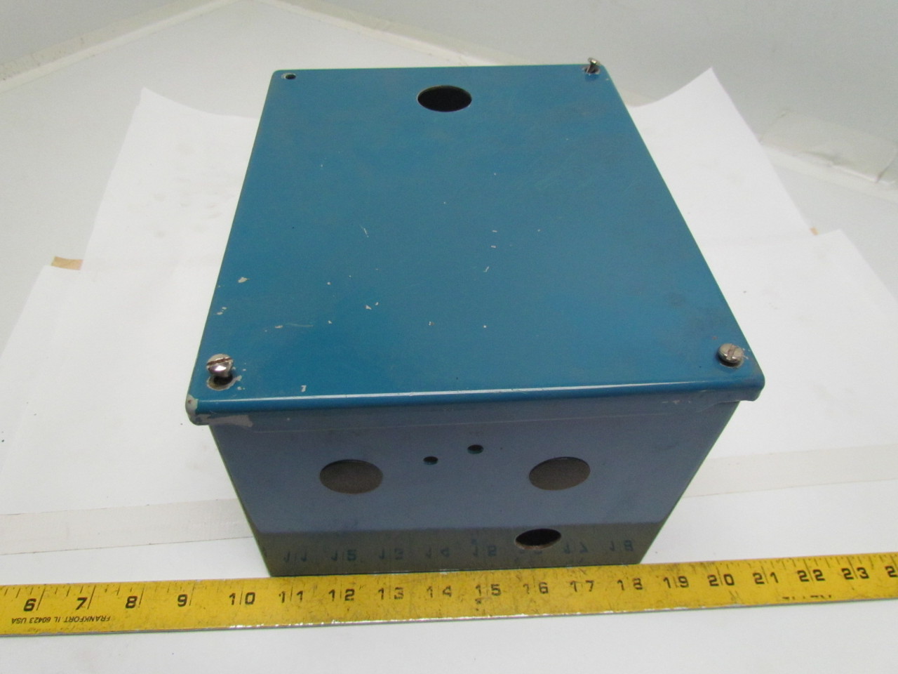 Hoffman A10086SC 8"x10"x6" Electrical Box/Enclosure W/ Screw Cover And