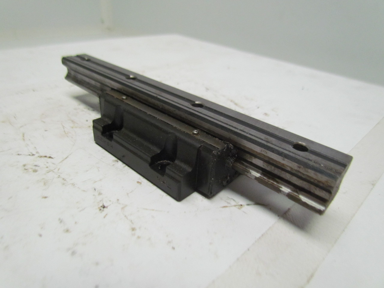 THK HSR25 219mm Linear Slide Rail W/Bearing Block eBay