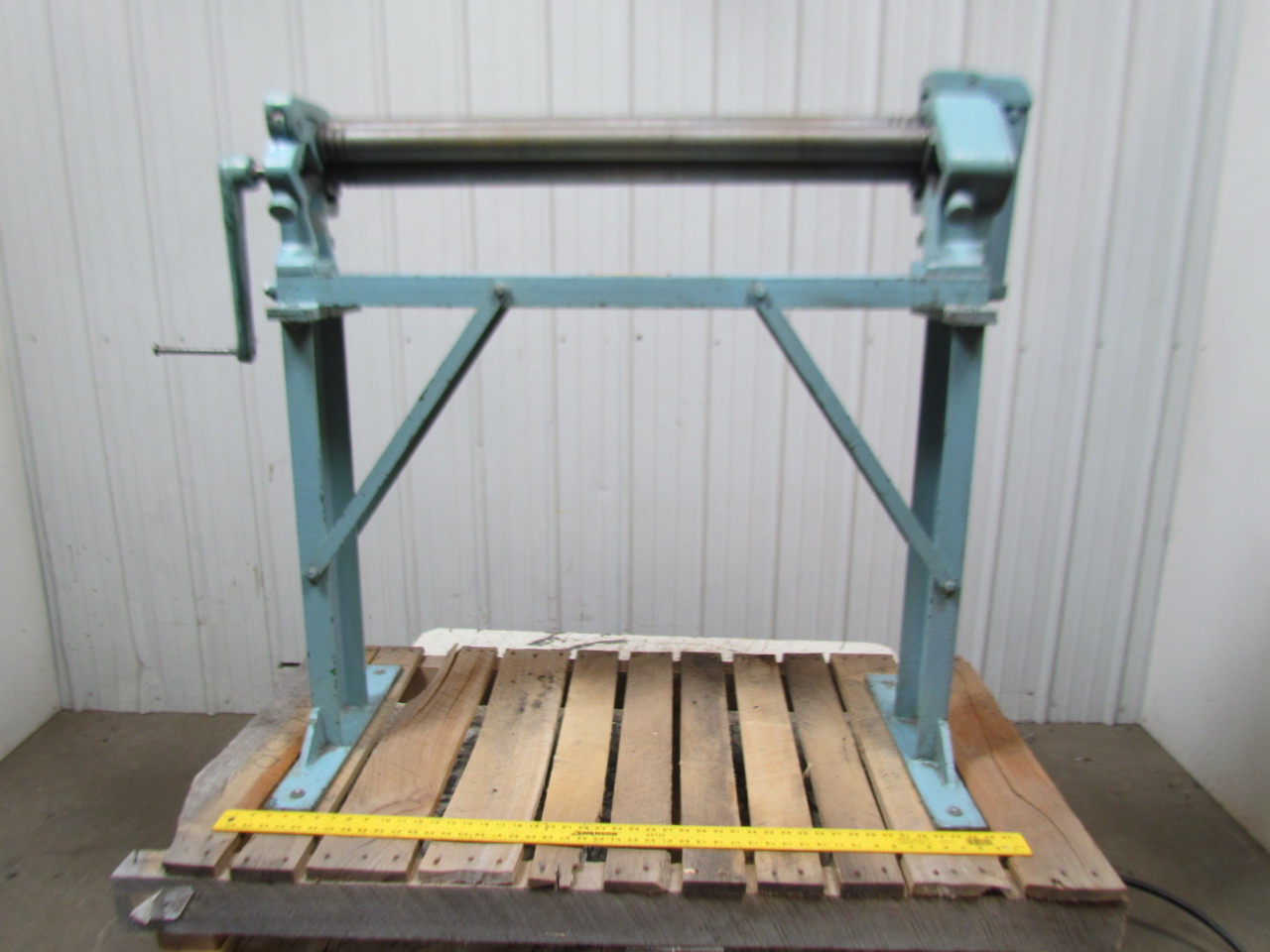 Wysong 236HR Inital Manual Plate Bending 36" Slip Roll Former Roller 22 Gauge eBay