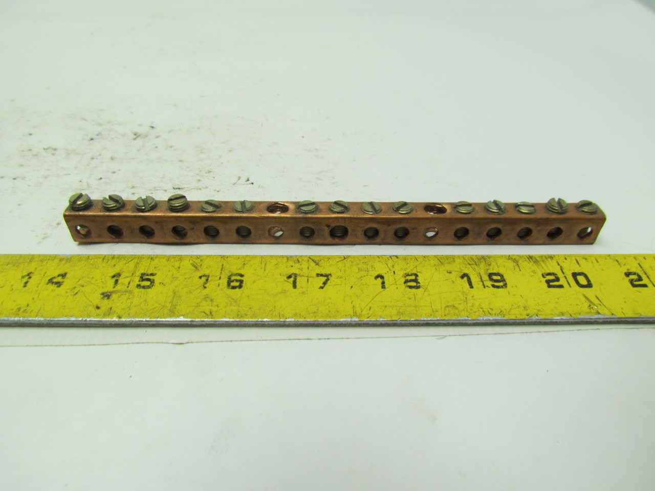 Ilsco D167 Copper Neutral Ground Bar 63/4 Length 600V Lot of 2 eBay