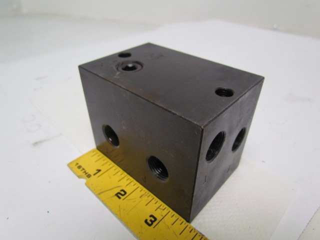 Nachi S-1491-5 Single Position Hydraulic Manifold / Valve Block