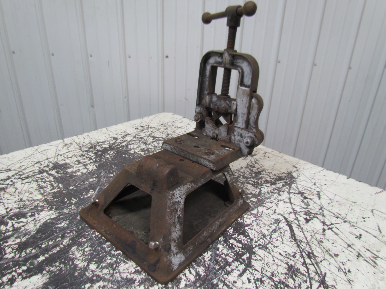Crane NYE Tool Works Vintage Pipe Vise & Antique Stand Old Tool eBay