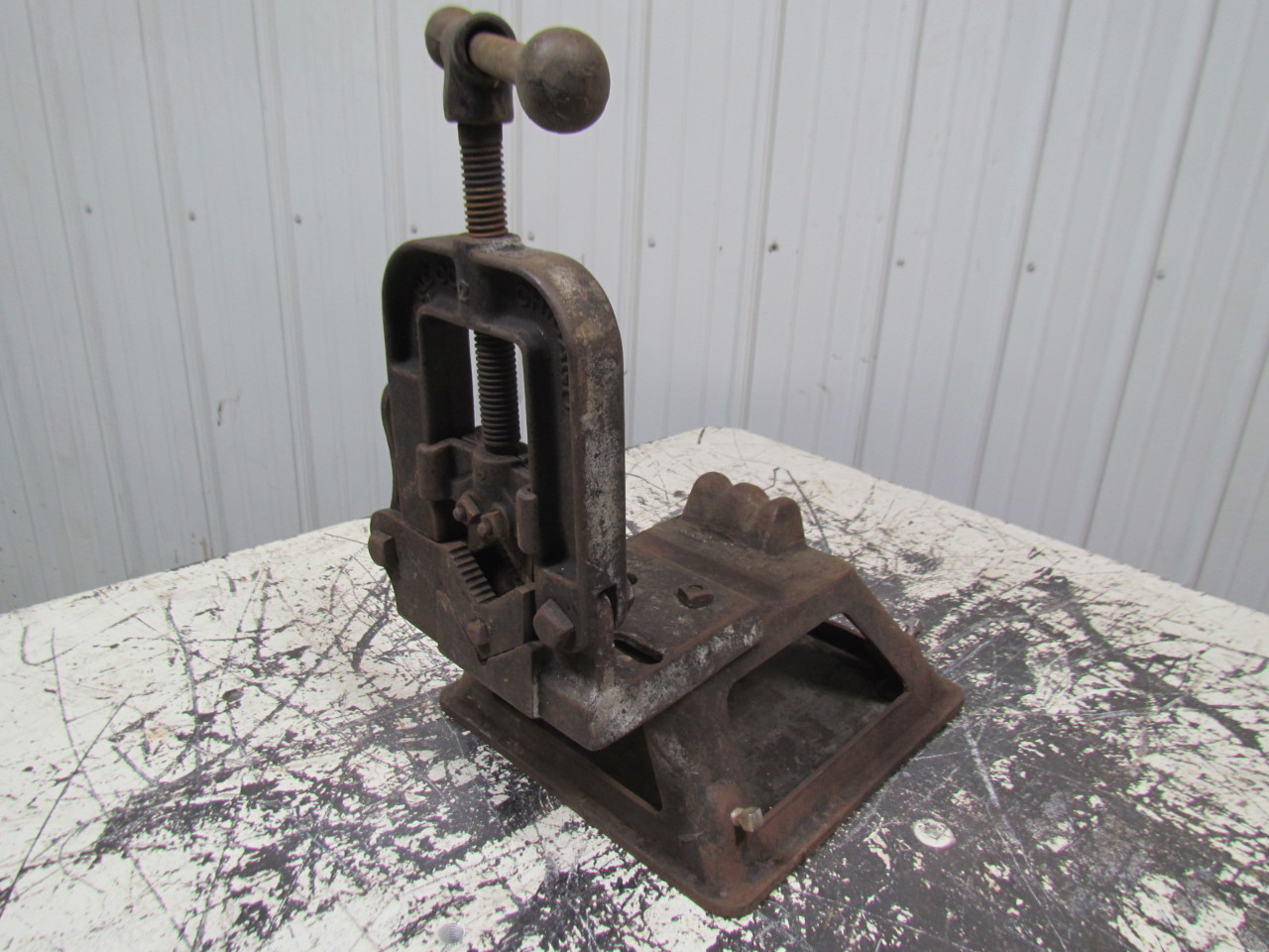 Crane NYE Tool Works Vintage Pipe Vise & Antique Stand Old Tool eBay