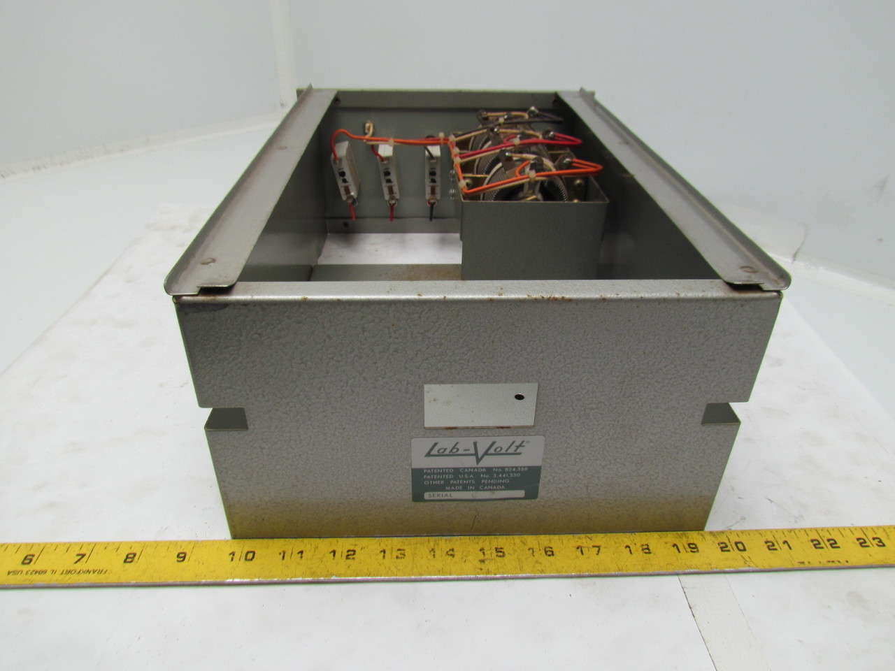 LabVolt EMS 8731 3 Phase Rheostat Module Electromechanical Training System eBay