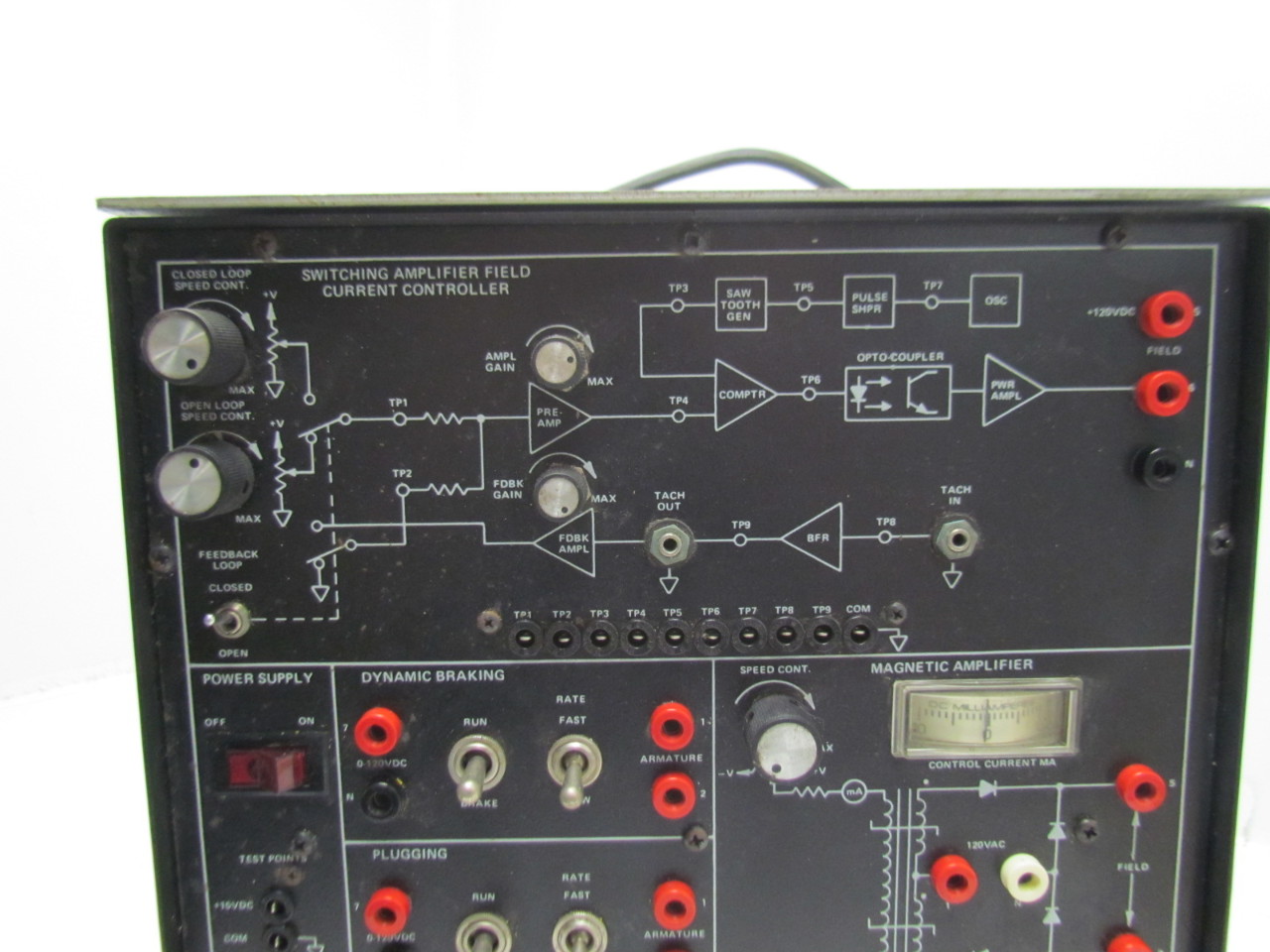 LabVolt AA635 DC Motor Control Trainer eBay