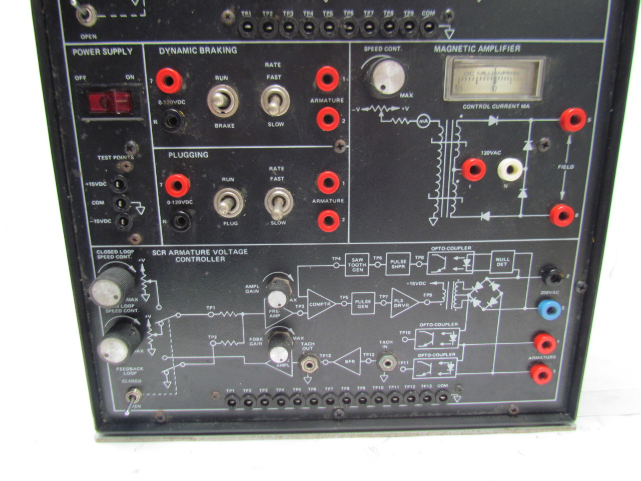 LabVolt AA635 DC Motor Control Trainer eBay