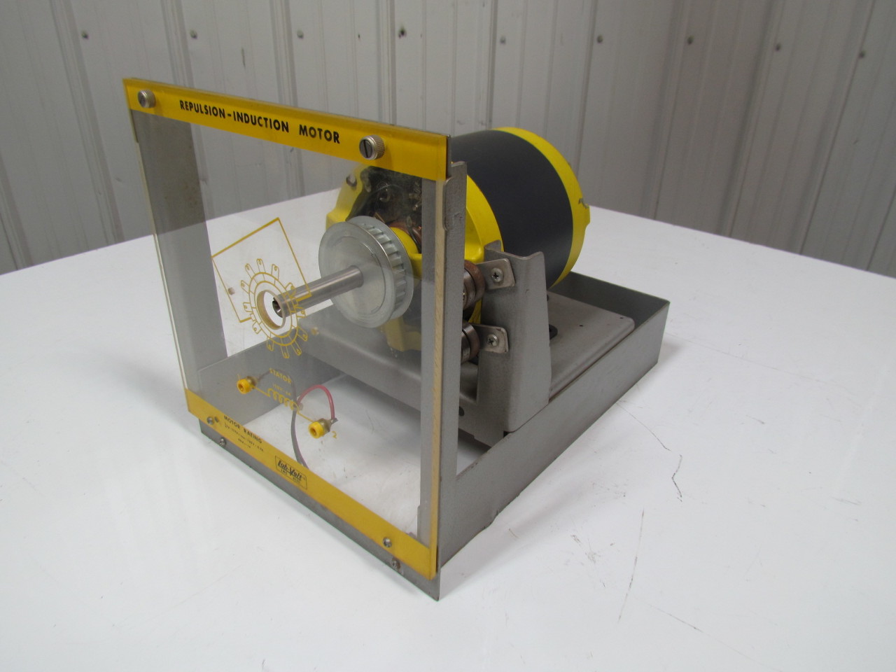 Lab Volt EMS 8255 RepulsionInduction Motor Electromechanical Training