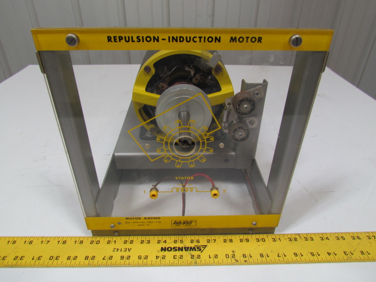Lab Volt EMS 8255 RepulsionInduction Motor Electromechanical Training