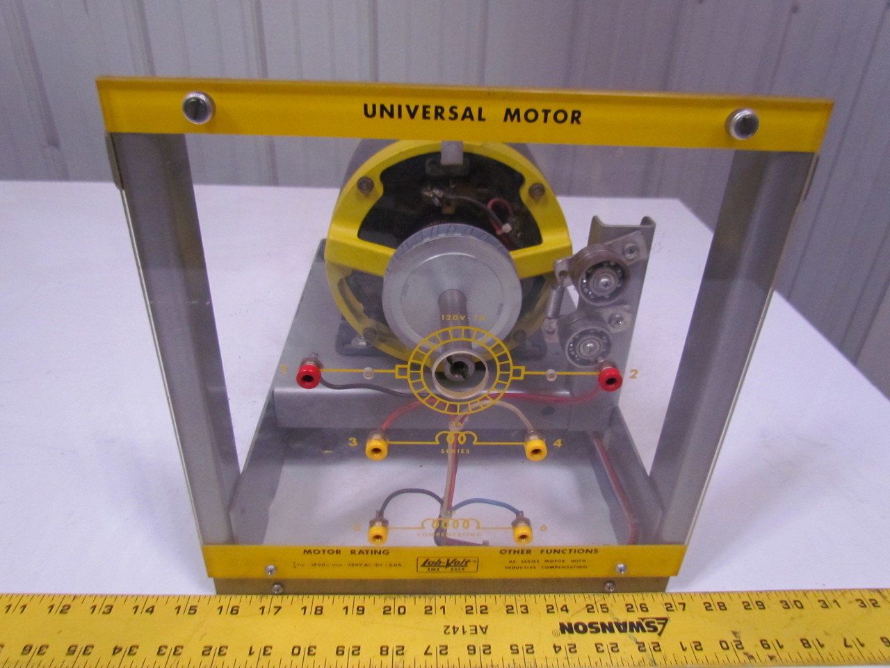 Lab Volt EMS 8254 Universal Motor Electromechanial Training System eBay