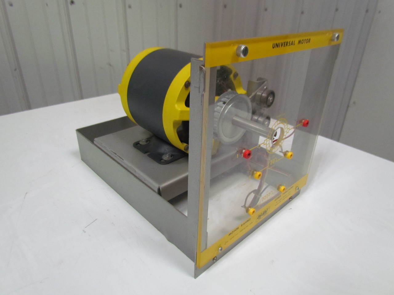 Lab Volt EMS 8254 Universal Motor Electromechanial Training System eBay