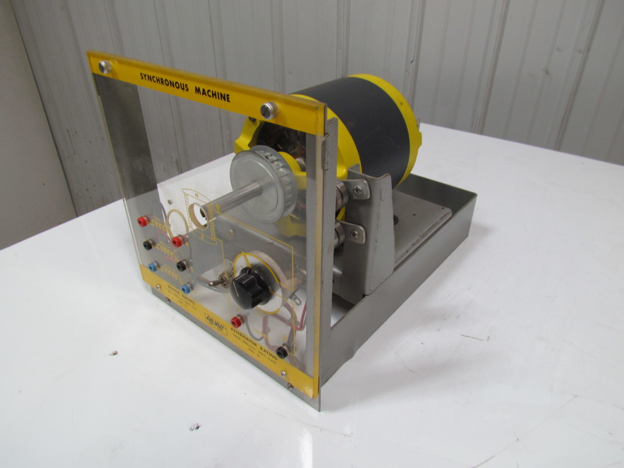 Lab Volt EMS 8241 3PH Synchronous Motor/Generator Electromechanical