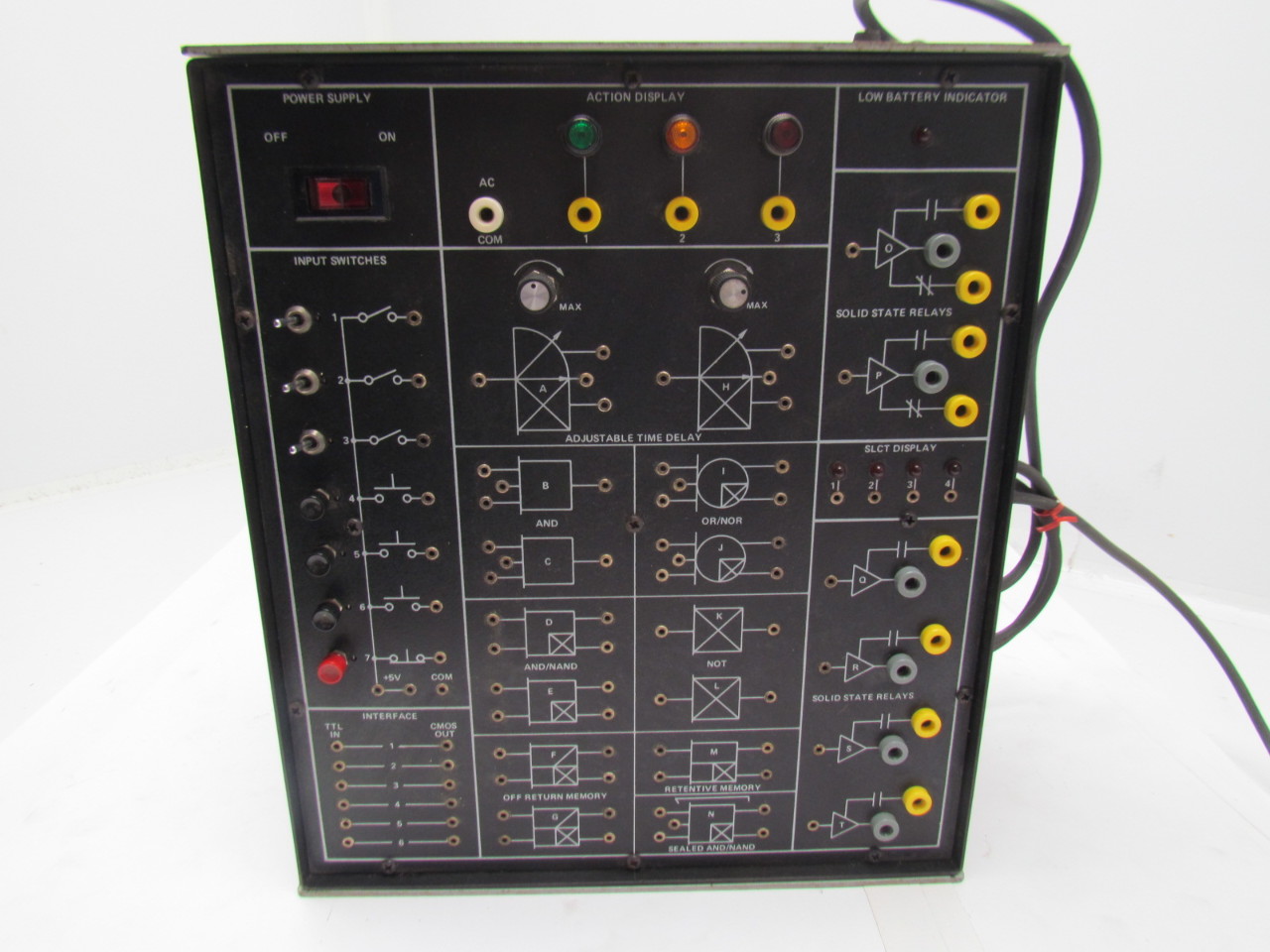 Lab Volt AA631A Static Logic Control Trainer eBay