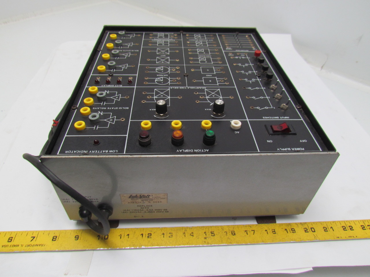 Lab Volt AA631A Static Logic Control Trainer eBay