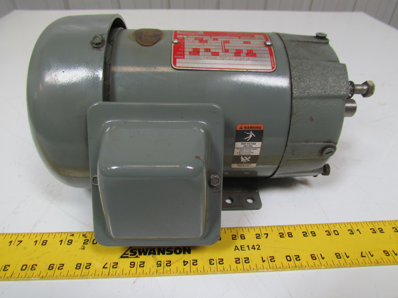 Lincoln Electric DAF5227C1 1Hp 1150RPM TEFC R145TC 230/460 Electric