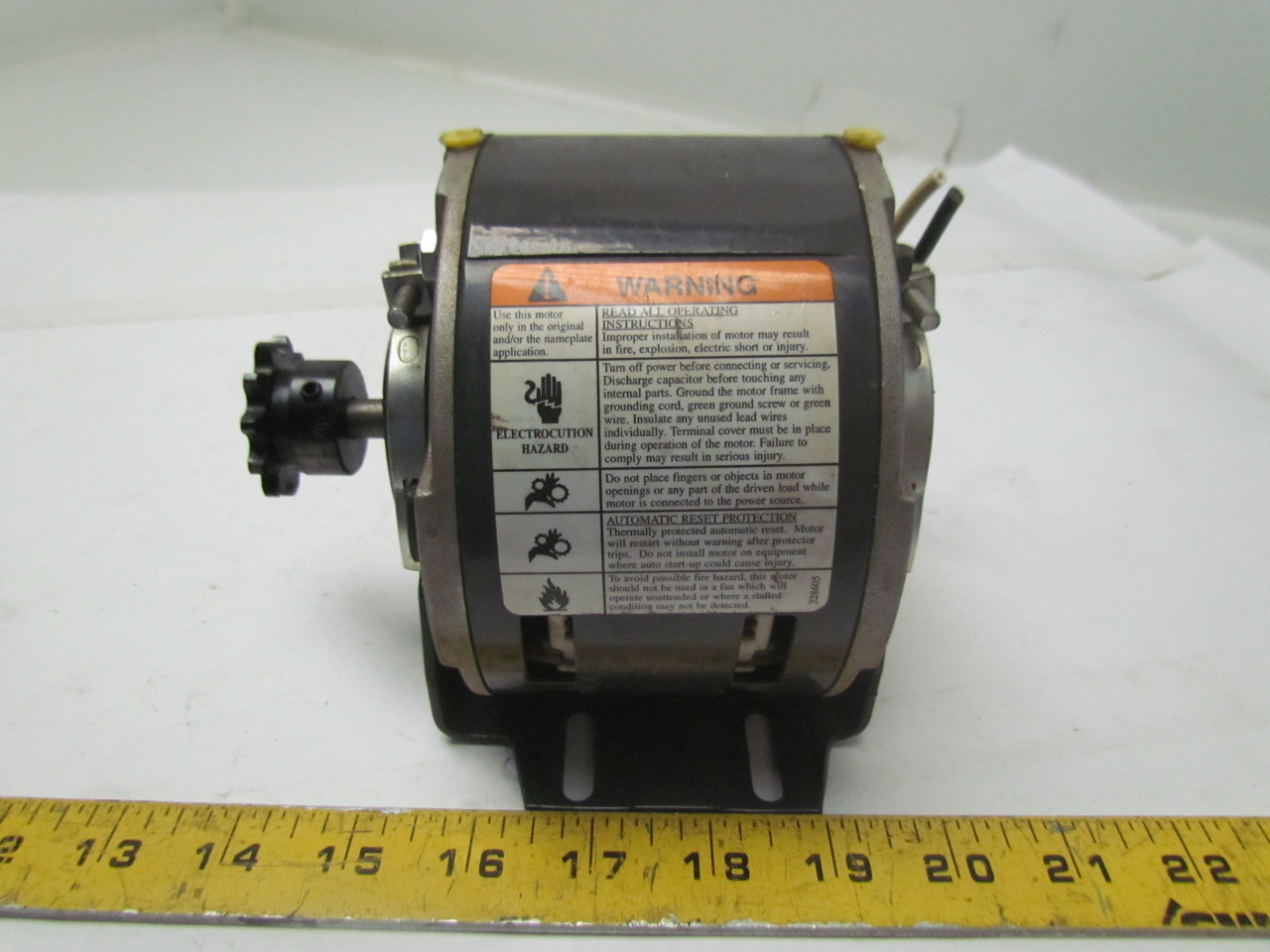 Dayton 3M589B Direct Drive Fan Electric Motor Shaded Pole W/35B11