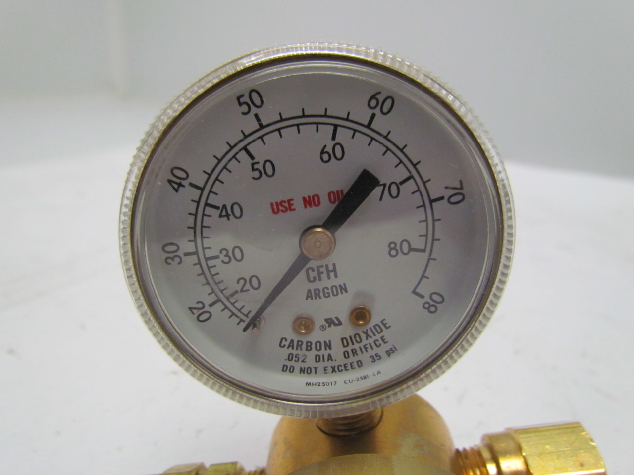 Harris 30180IGGRF032 High Performance Pressure Flow Gauge Regulator
