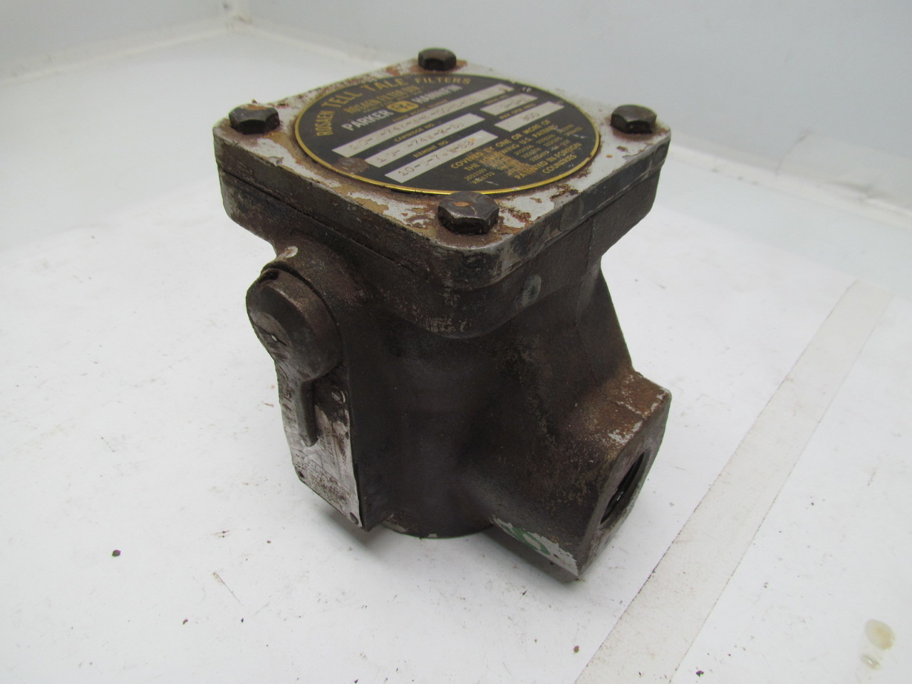 Parker 10S74WM2CC153 TellTale Hydraulic Filter 1" NPT Ports eBay