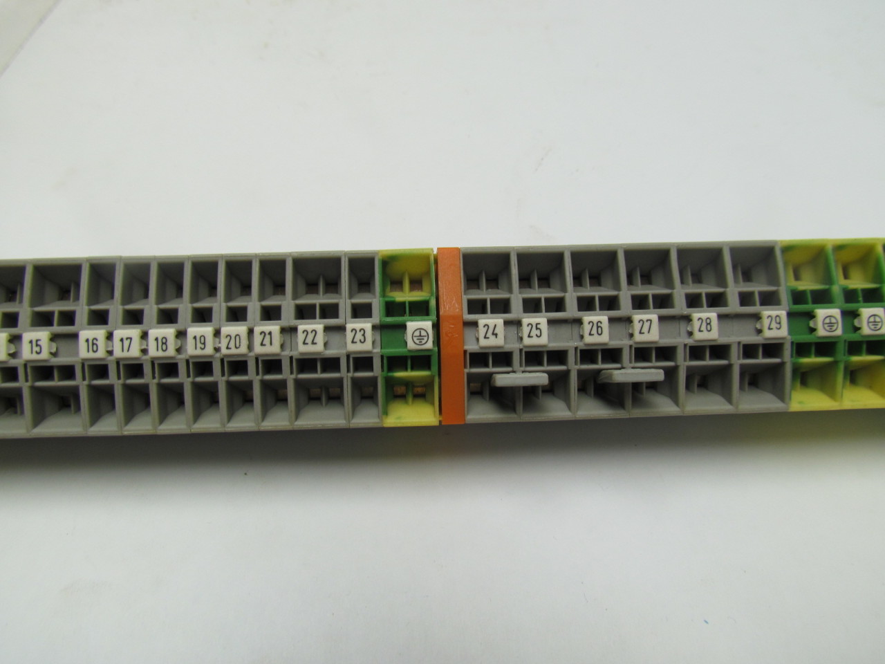 Wago 264731 42 Terminal Blocks On 15MM Din Rail 463MM Length eBay