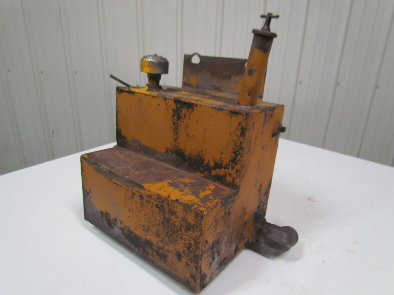 Hydraulic Oil Tank Reservoir Forklift Log Splitter W/Dipstick 1" & 11/