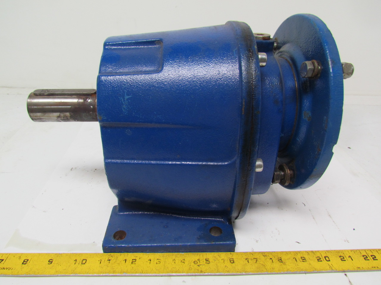 Varmec Inline Helical Gear Reducer 51 Ratio eBay