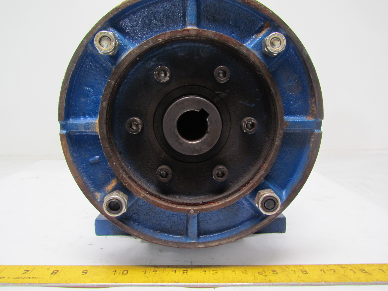 Varmec Inline Helical Gear Reducer 51 Ratio eBay