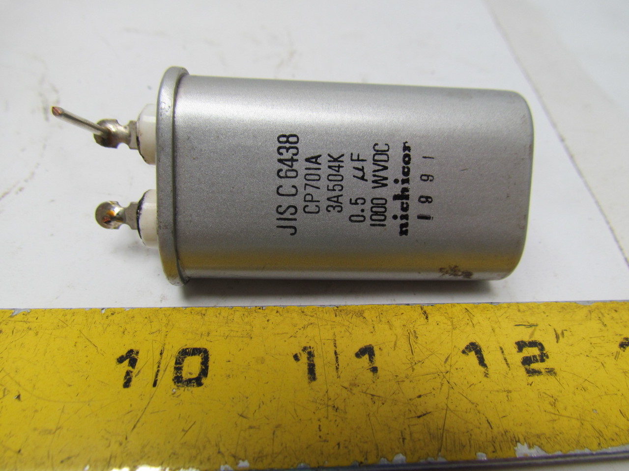 Nichicon JIS C 6438 Dry Electrolytic Capacitor 0.5 UF 1000WVDC eBay