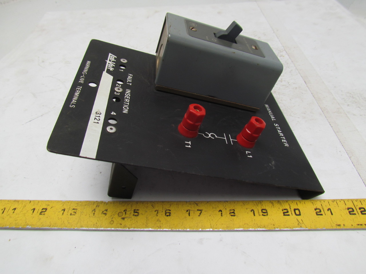 LabVolt 3121 Manual Starter Module Electromechanical Training System