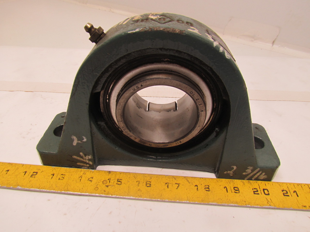 DODGE DL 23/16 211 23/16"Dia Bore Air Handling Pillow Block Bearing 2