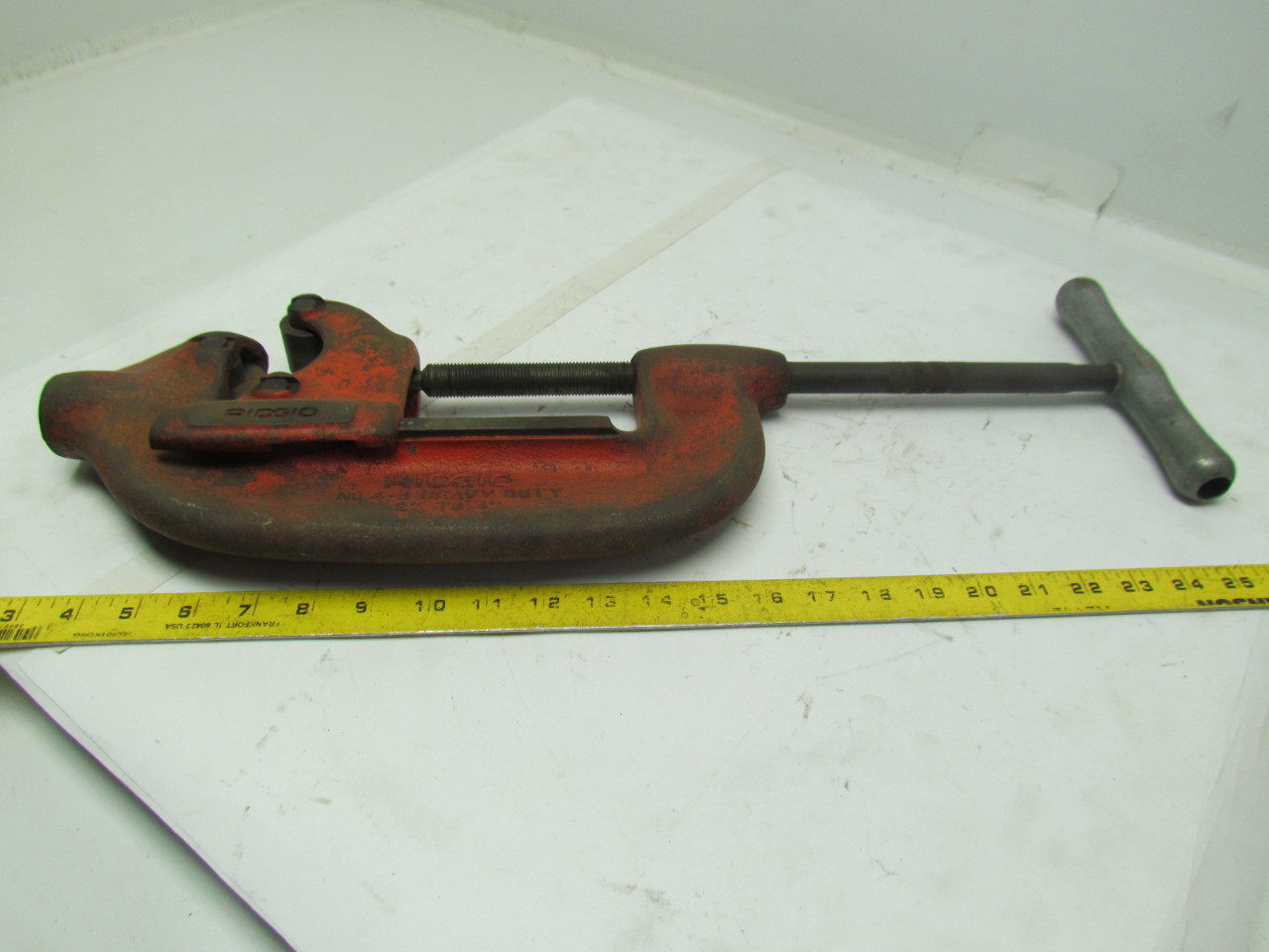 Ridgid 4S Heavy Duty Pipe Cutter 2" To 4"