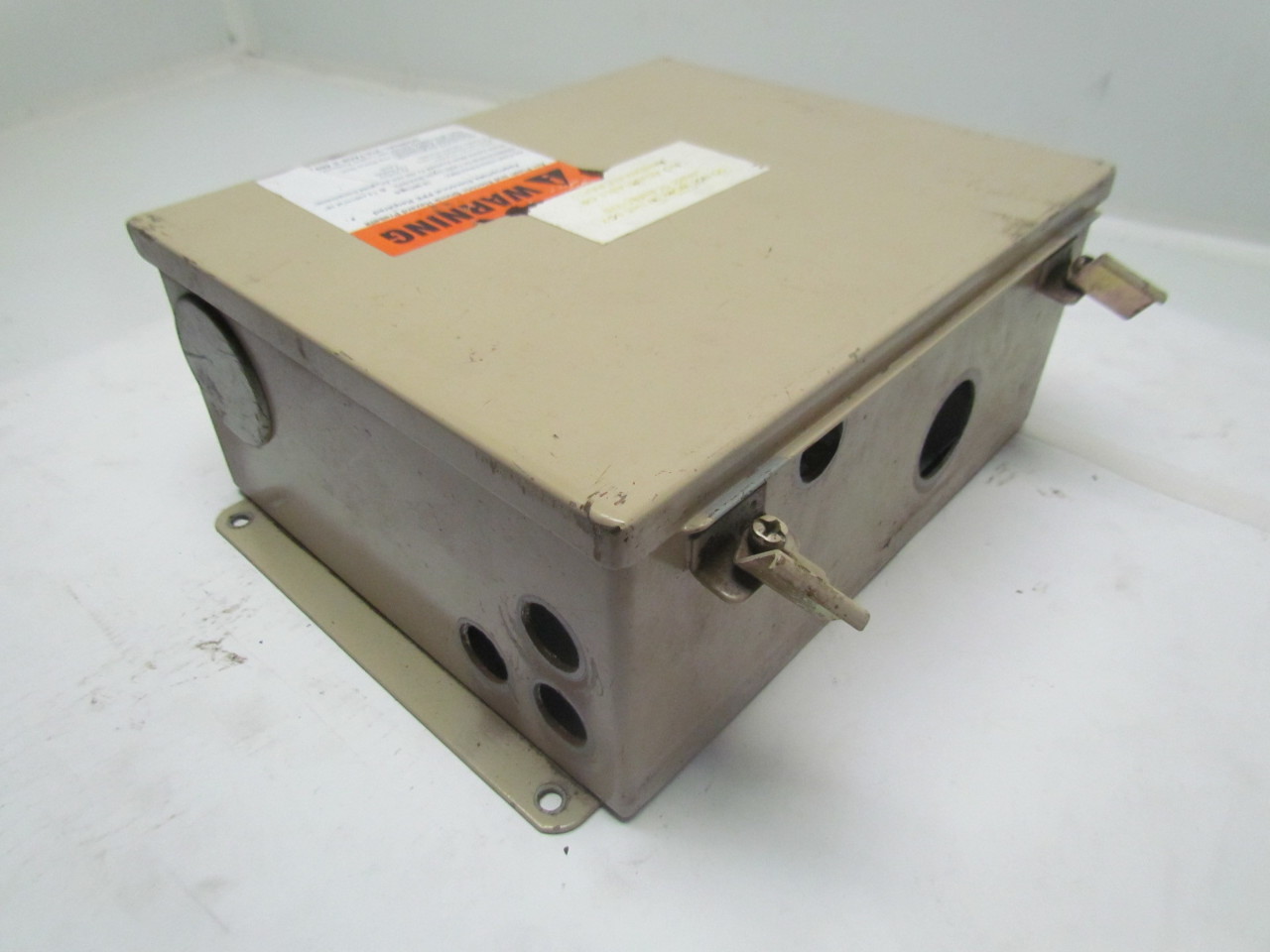 Hoffman 12X10X5" type 12 & 13 Electrical Enclosure With Backplate eBay