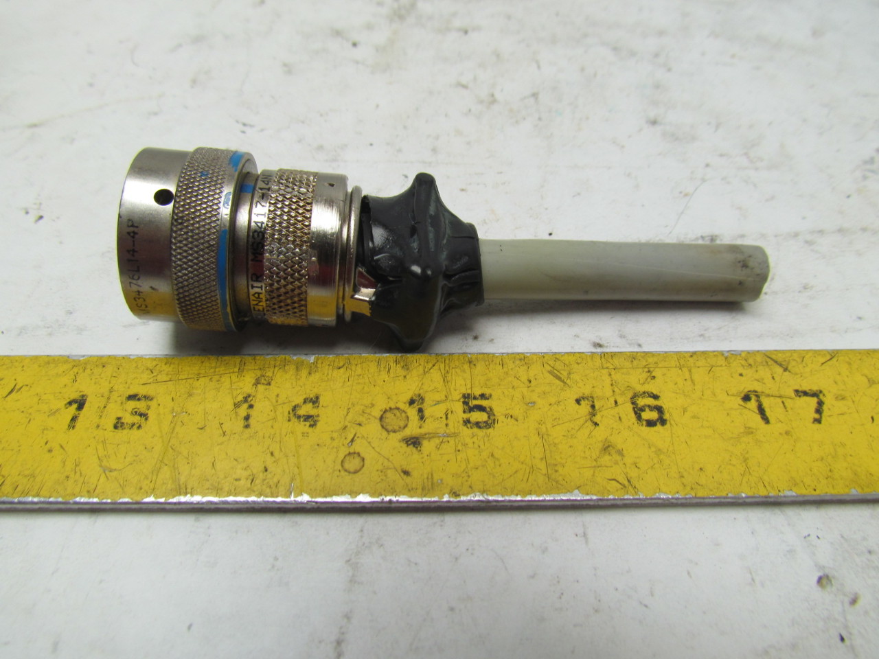 Amphenol Deutsch MS3476L144P 4 Pin Male Connector W/Housing and Wire